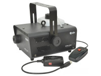 Máquina de Fumos 900W DMX e Comando QTX Máquina de Fumos 900W DMX e Comando QTX